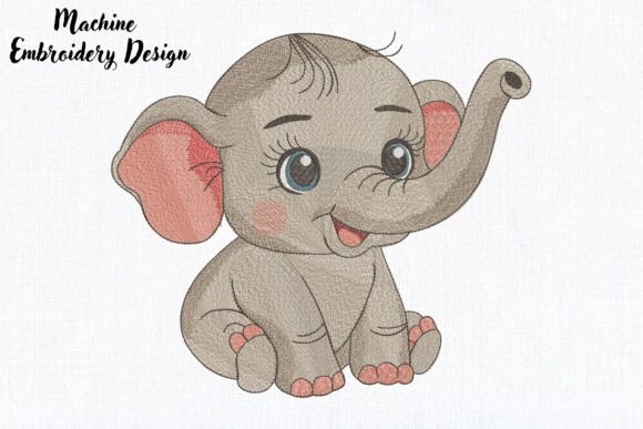 Baby Elephant Wild Safari Embroidery Review