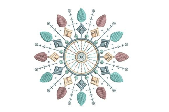 Boho Geometric Mandala Embroidery Review