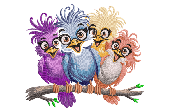 Colorful Nerdy Birds: A Seasonal Design Review