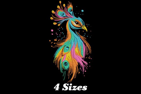 Colorful Peacock Embroidery Review for Real Projects