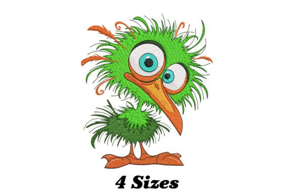 Funny Crazy Bird Embroidery Review