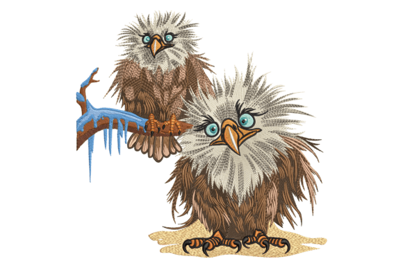 Funny Fluffy Owls Embroidery Review