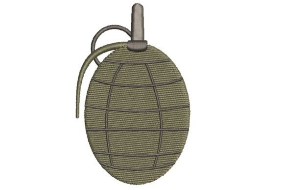 Military Grenade Embroidery Review