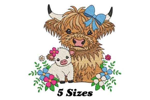 Mom and Baby Highland Cow Review