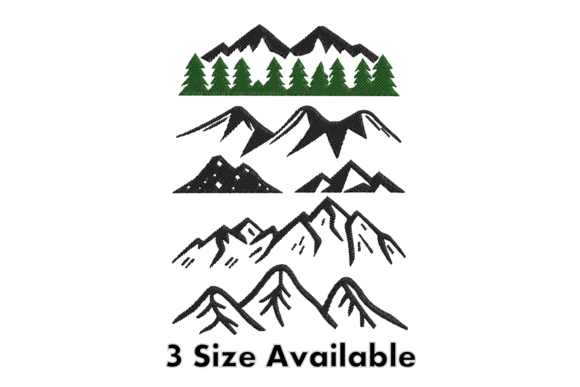 Mountain Landscape Line Embroidery Review