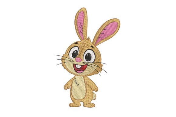 Rabbit Cartoon Embroidery Design Review