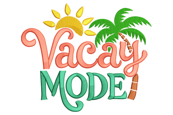 Vacay Mode Embroidery Review for Holiday Collections